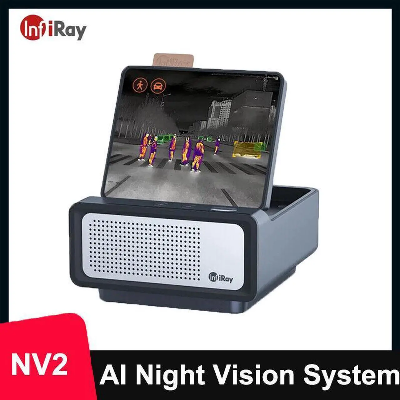 Main image of InfiRay OEM NV2 Vehicle Mounted Thermal Imaging Camera for Car Night Vision Sight