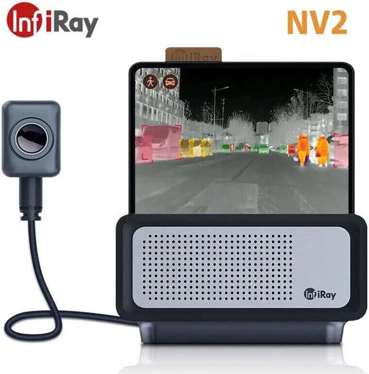 Main image of InfiRay OEM NV2 Driving Recorder AI Tracking Camera Night Vision Car Thermal Camera