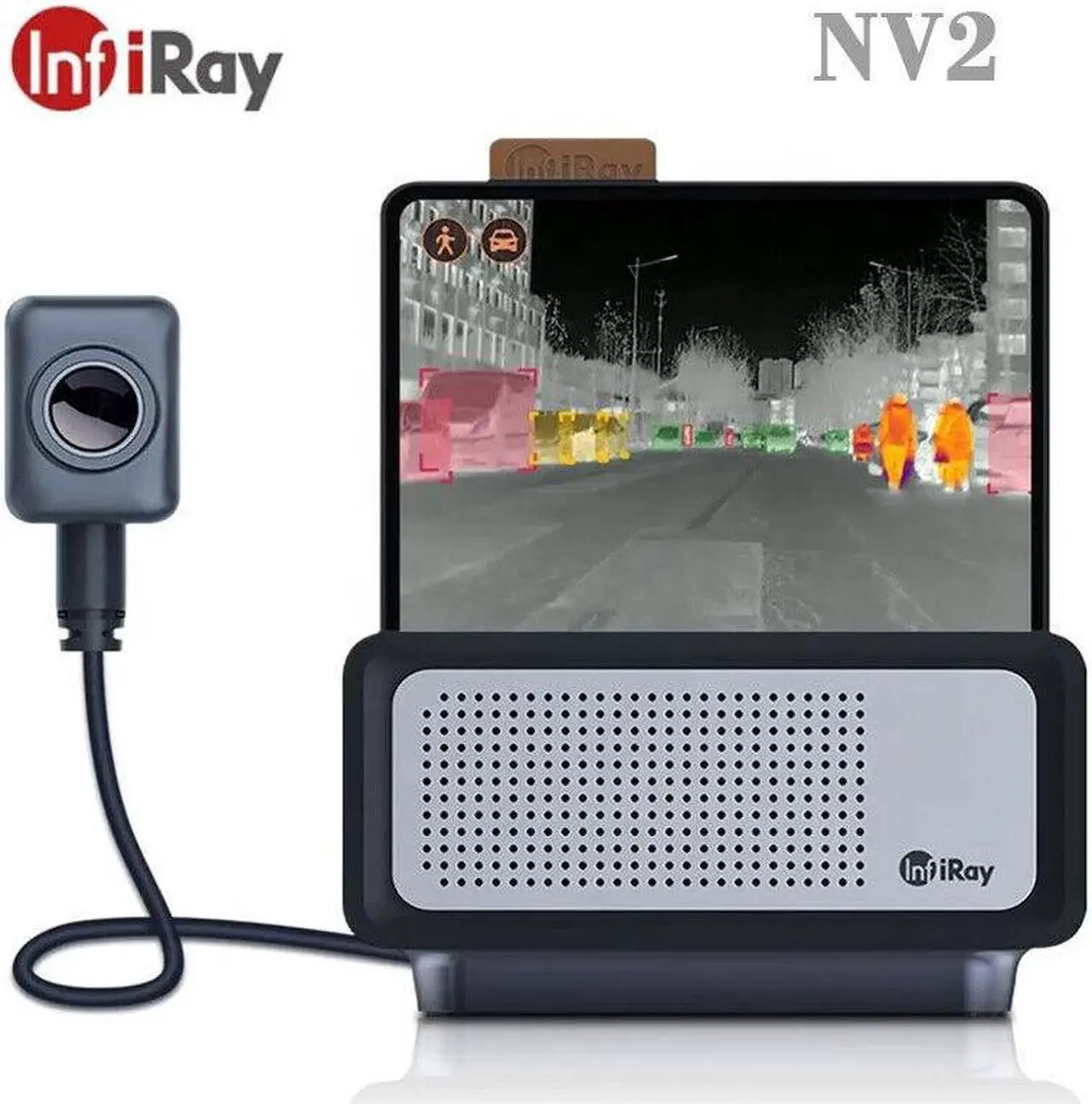 Main image of InfiRay OEM NV2 Vehicle Mounted Thermal Imaging Camera for Car Night Vision Sight