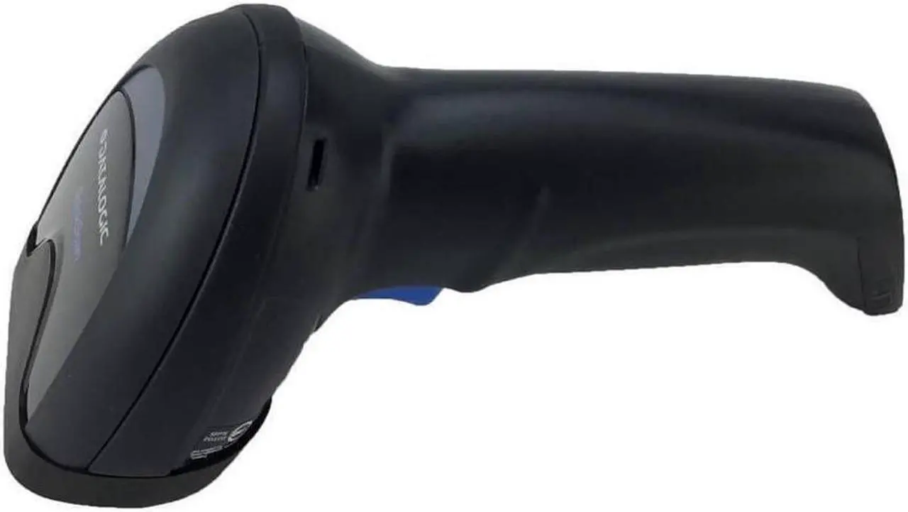 Alt view image 2 of 7 - Datalogic QD2590-BKK1B Barcode Scanner Handheld 2D Bar Code Reader with USB Cable and Base