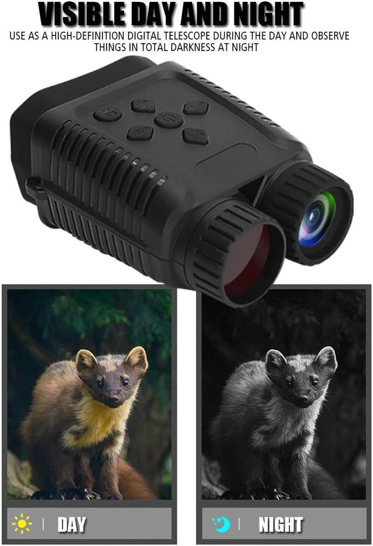 Alt view image 3 of 7 - NV1182 Digital Night Vision Binoculars with Recording/Photo Mini HD 1080P