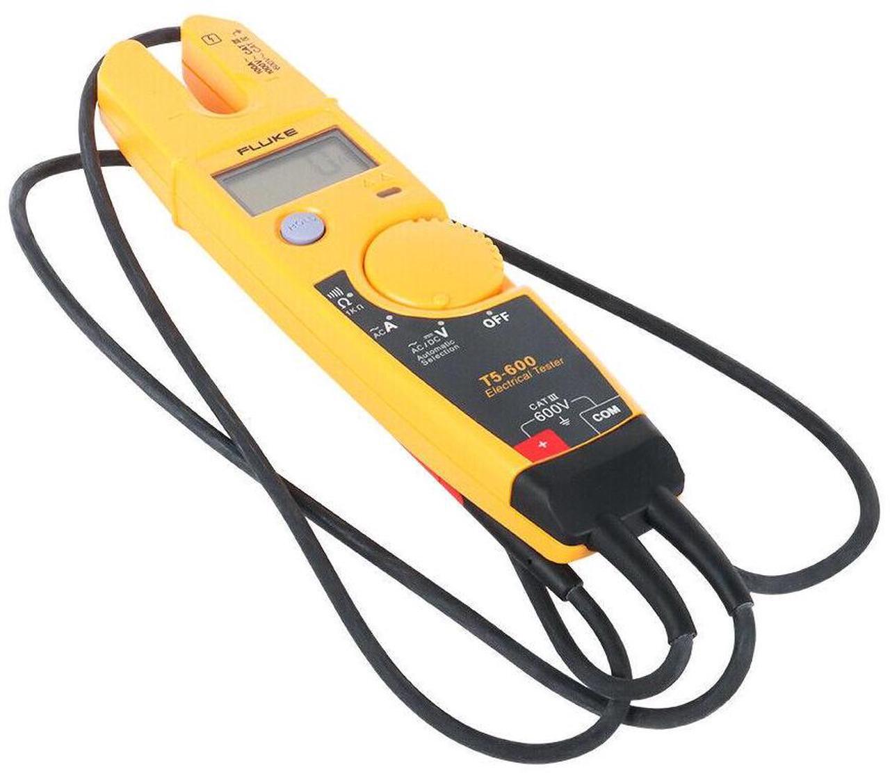 Alt view image 5 of 7 - Fluke Fluke-T5-600 Clamp Meter, Lcd, 100 A, 0.5 In (13 Mm) Jaw Capacity, Cat