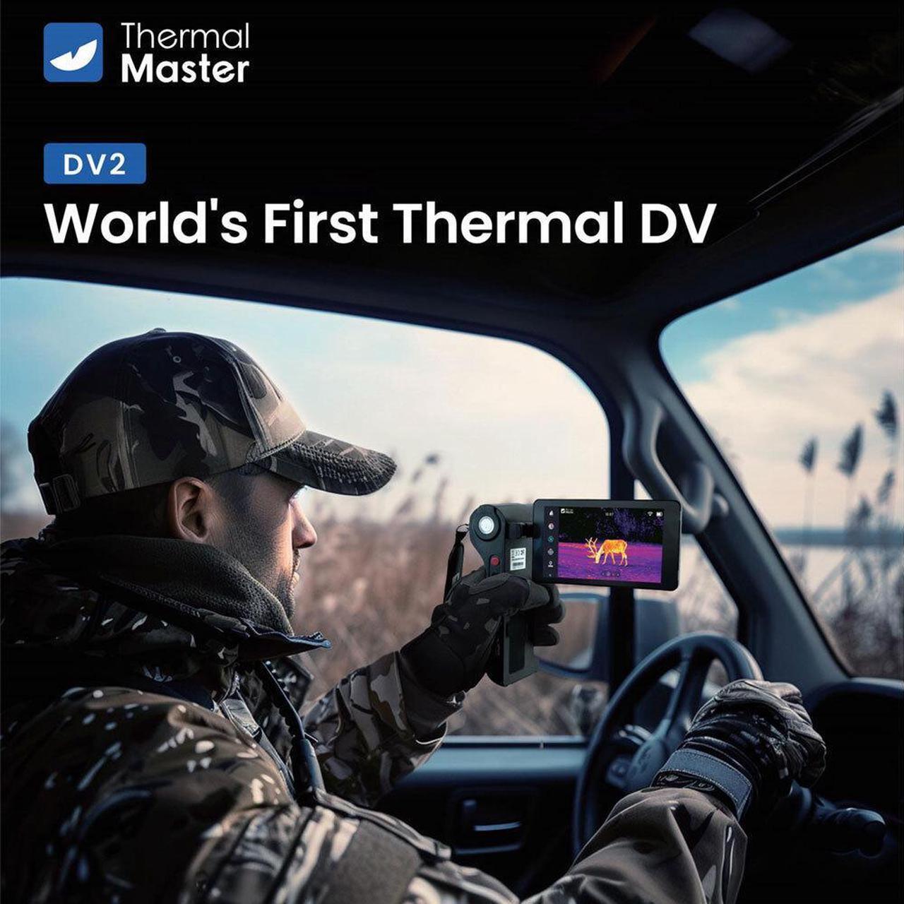 Alt view image 3 of 7 - Thermal Master DV2 Handheld Thermal Imaging Camera 512 x 384 Super IR Resolution