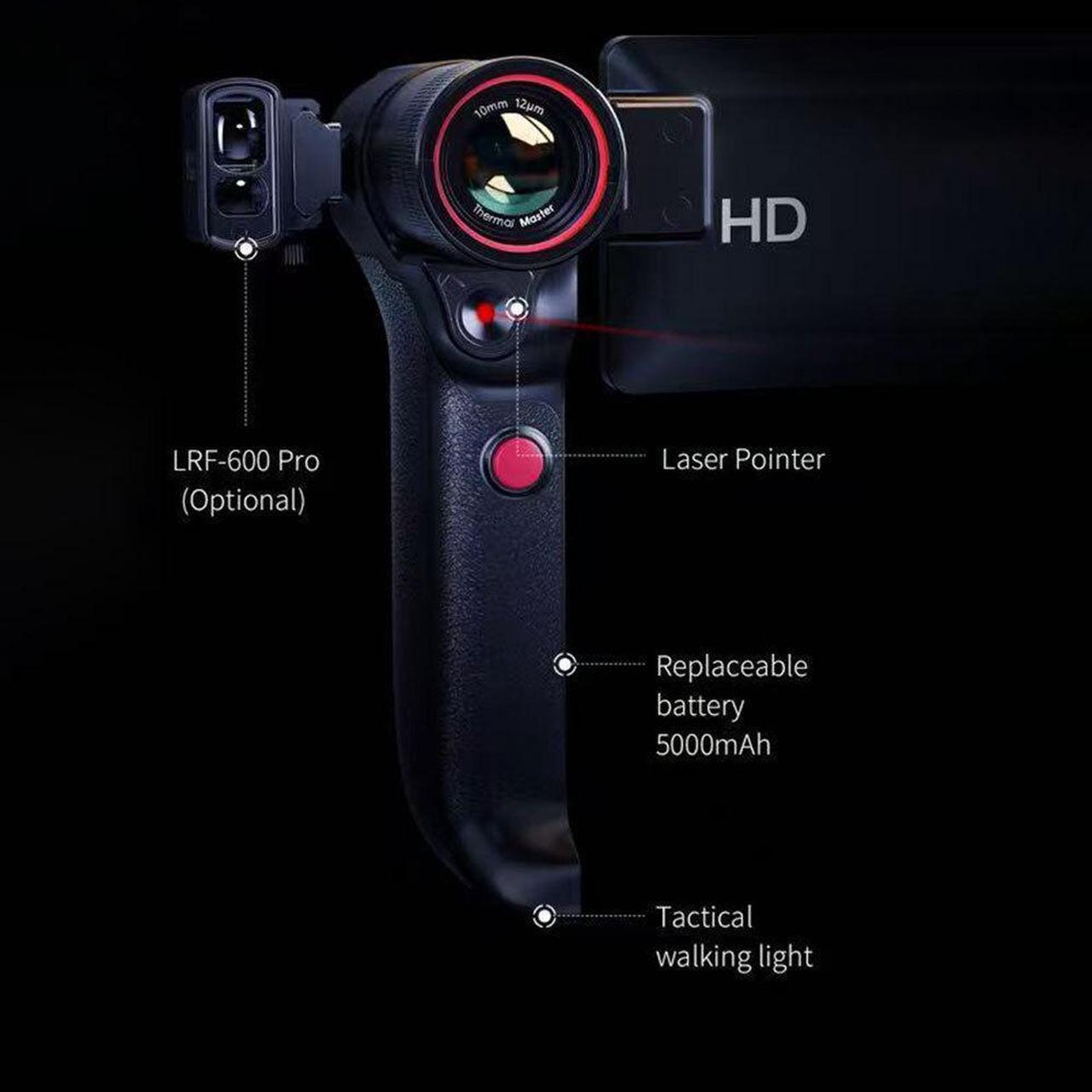Alt view image 5 of 7 - Thermal Master DV2 Handheld Thermal Imaging Camera 512 x 384 Super IR Resolution