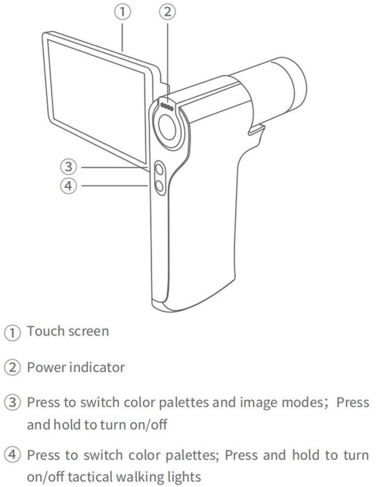 Alt view image 6 of 7 - Thermal Master DV2 Handheld Thermal Imaging Camera 512 x 384 Super IR Resolution
