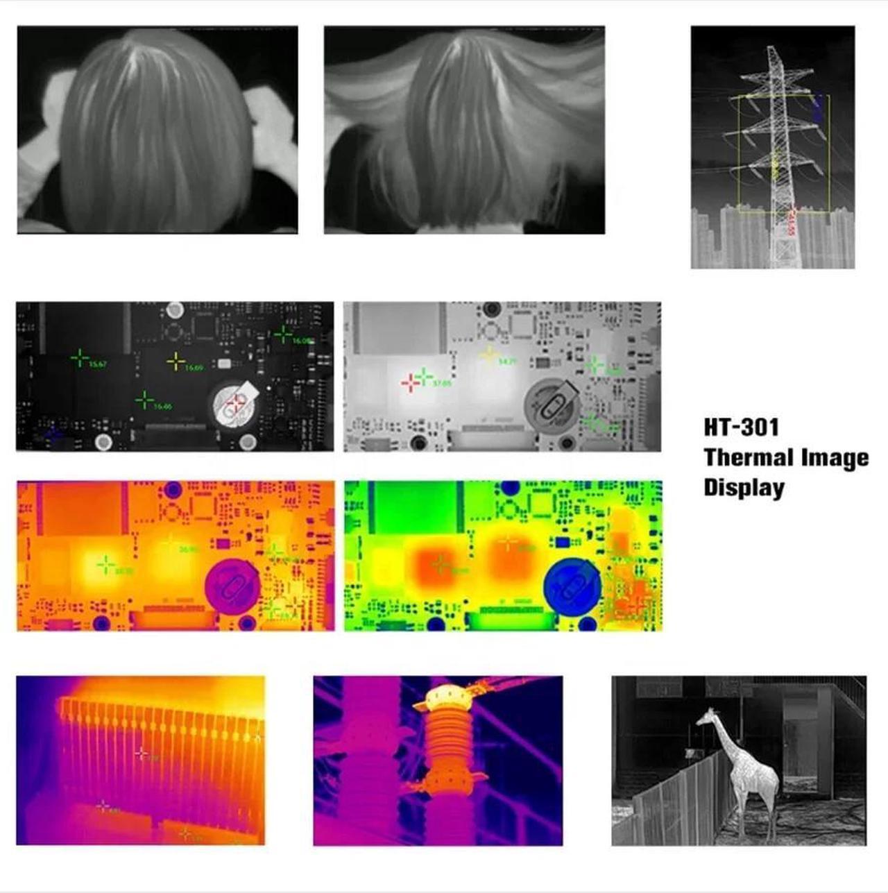 Alt view image 5 of 7 - HTI HT-301 Infrared Thermal Imager 384x288 Mobile Phone Thermal Imaging Camera