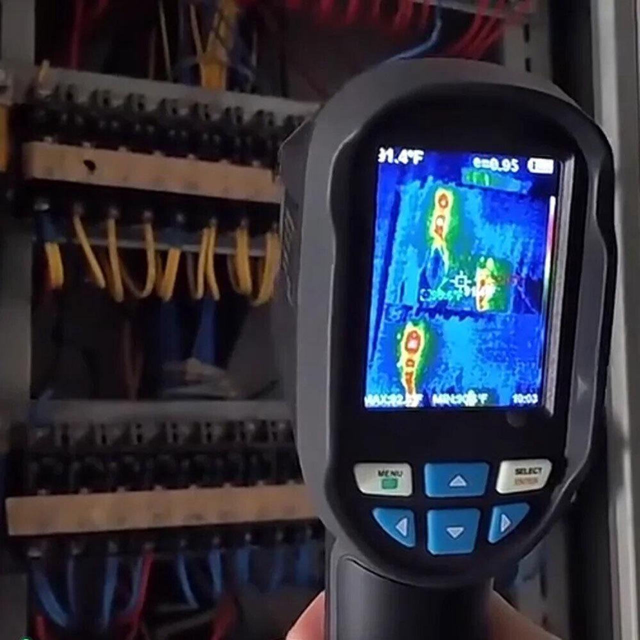 Alt view image 5 of 7 - HT-03 IR Infrared Thermal Imager & Visible Light Camera Digital Imaging 120x90