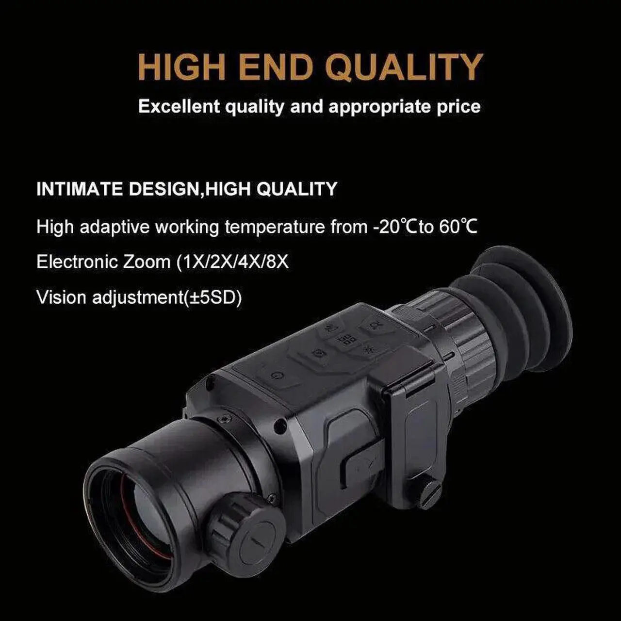 Alt view image 2 of 7 - HT-C18 35mm Long Range Hunting Thermo Scope Camera 384x288 Thermal Imaging Monocular