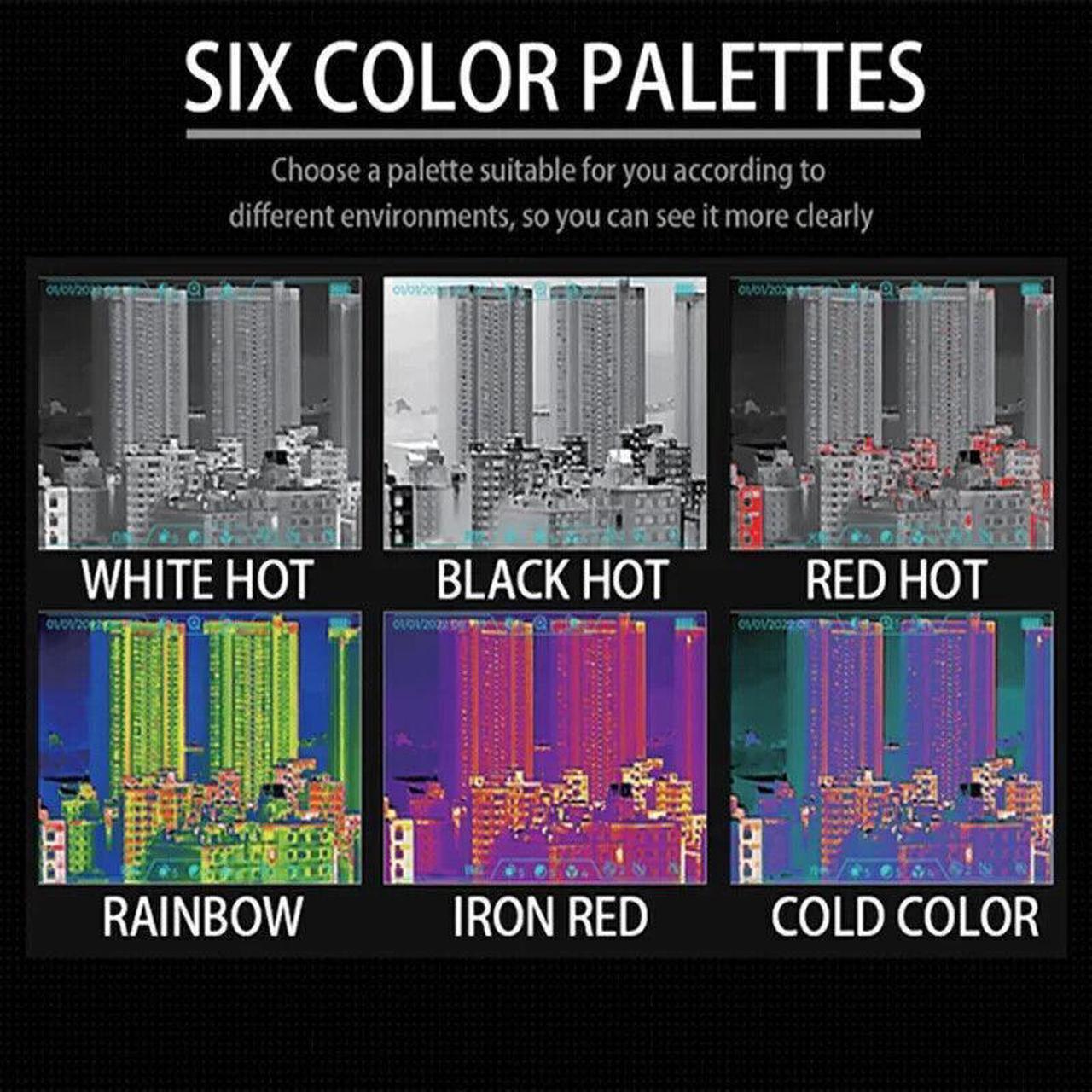 Alt view image 7 of 7 - HT-C18 35mm Thermal Imaging Monocular 384x288 Infrared Night Vision Wifi Camera