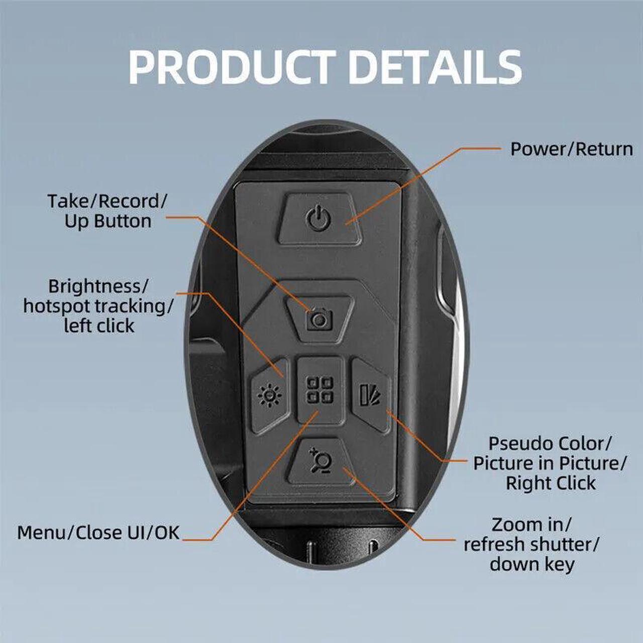 Alt view image 5 of 7 - Hti Ht-C19 35mm Thermal Scope Monocular IR Resolution 640X512 Hunting Thermal Imaging