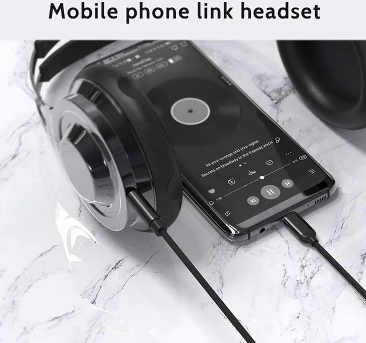 Alt view image 3 of 5 - USB Stick Color Black Color Type C To 3.5mm Aux Audio Cable Headset Speaker Headphone Jack Adapter Car Aux for USB-C devices compatible with USB-C to 3.5mm devices. Length 1m/3ft