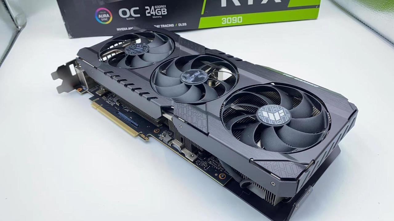 Alt view image 5 of 13 - ASUS TUF Gaming GeForce RTX 3090 24GB GDDR6X PCI Express 4.0 x16 SLI Support Video Card TUF-RTX3090-O24G-GAMING