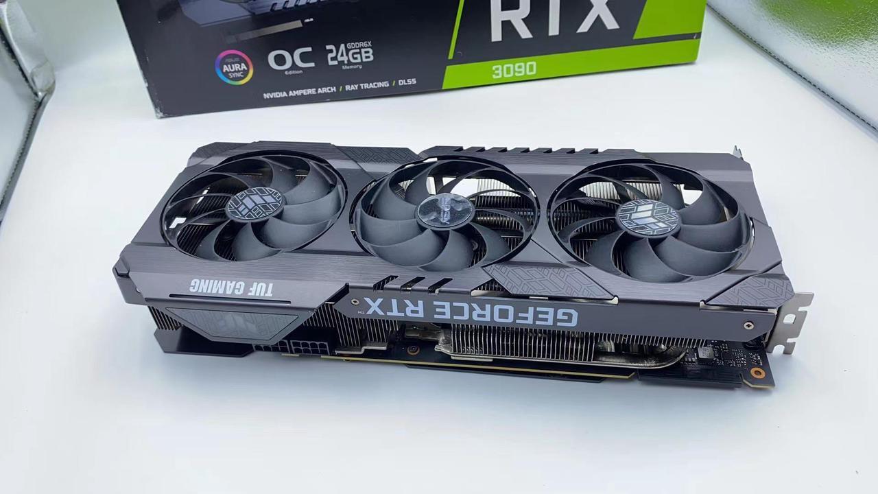 Main image of ASUS TUF Gaming GeForce RTX 3090 24GB GDDR6X PCI Express 4.0 x16 SLI Support Video Card TUF-RTX3090-O24G-GAMING