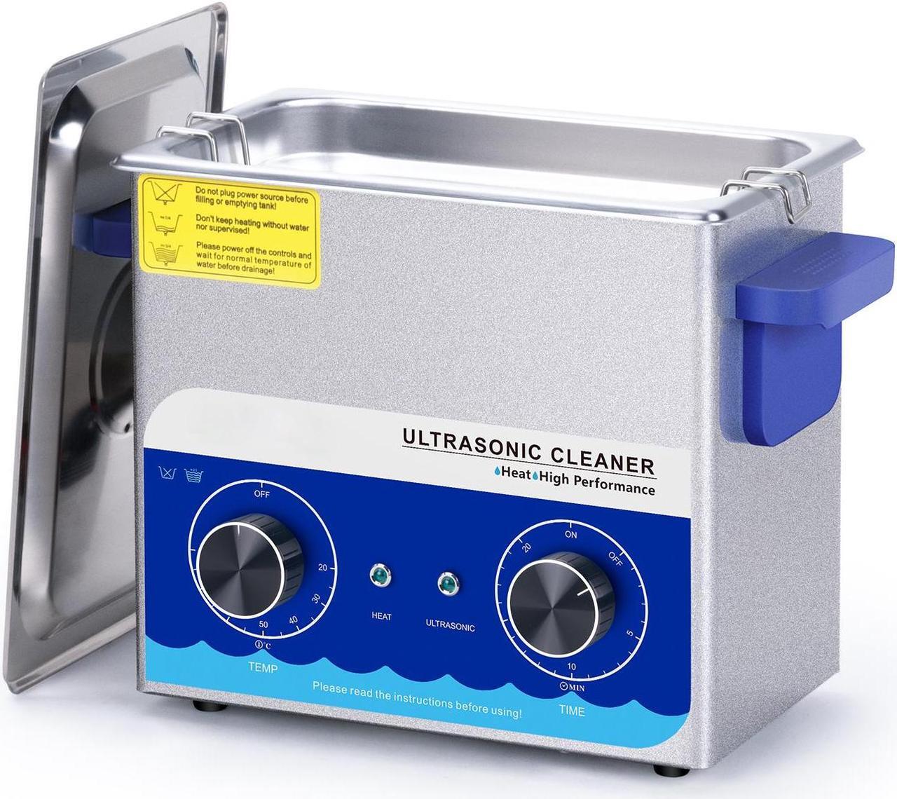 Main image of Digital Ultrasonic Cleaner 3L Sonic Cleaner with Heater and Basket for Metal Parts,Carburetor,Fuel Injector,Brass,Auto Parts,Engine Parts,Motor Repair Tools,etc
