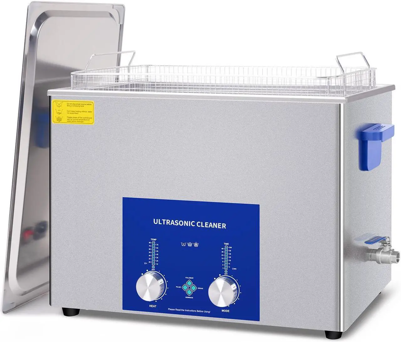 Main image of Ultrasonic Cleaner - Ultrasonic Carburetor Cleaner,Sonic Cleaner,Ultrasound Gun,Lab Tool,Carburetor,Engine Parts Cleaning Machine with Encoded Timer and Heater(9.78Gal-37L)