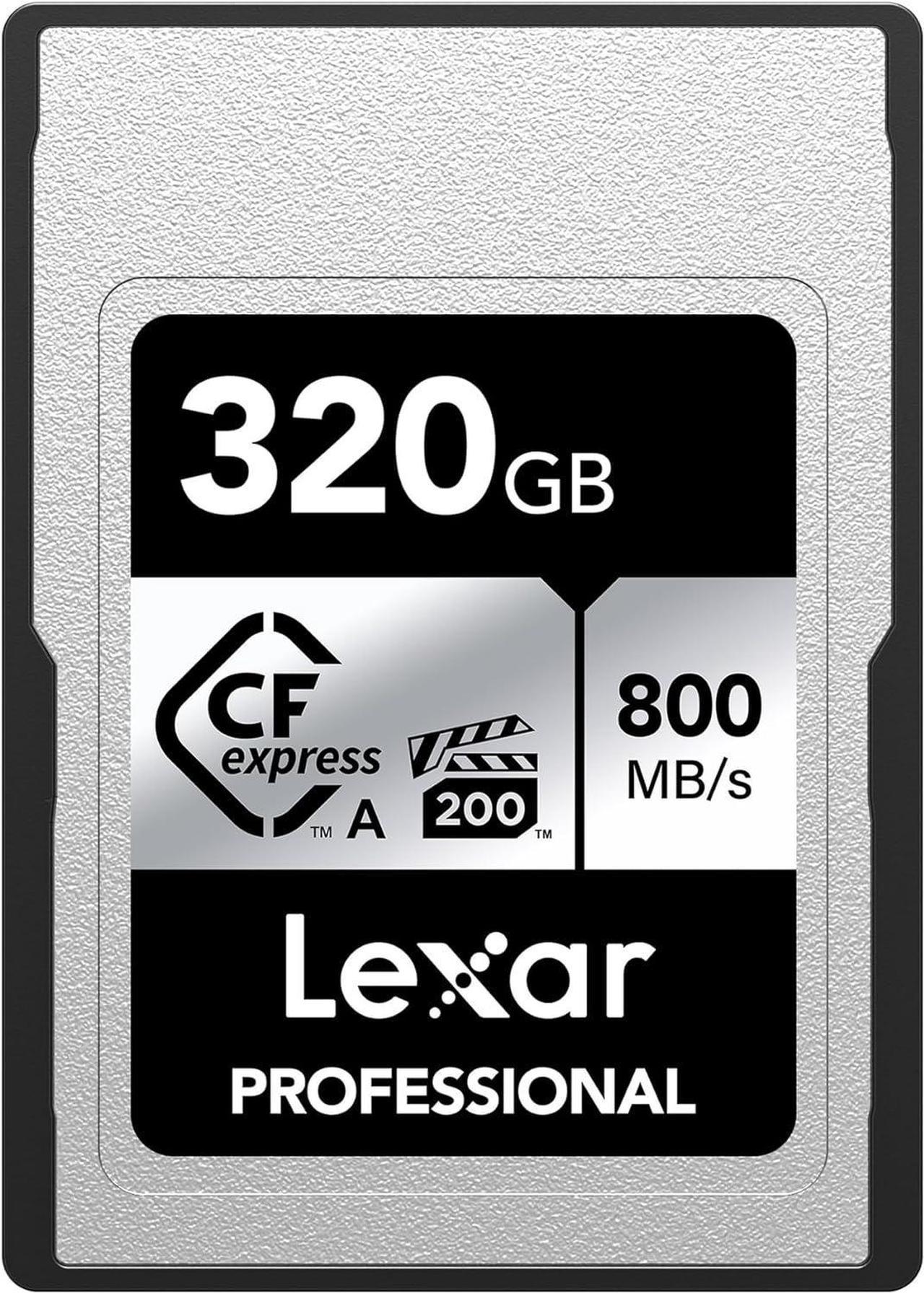 Lexar CF Professional CFexpress Type A Card SILVER Series 320GB