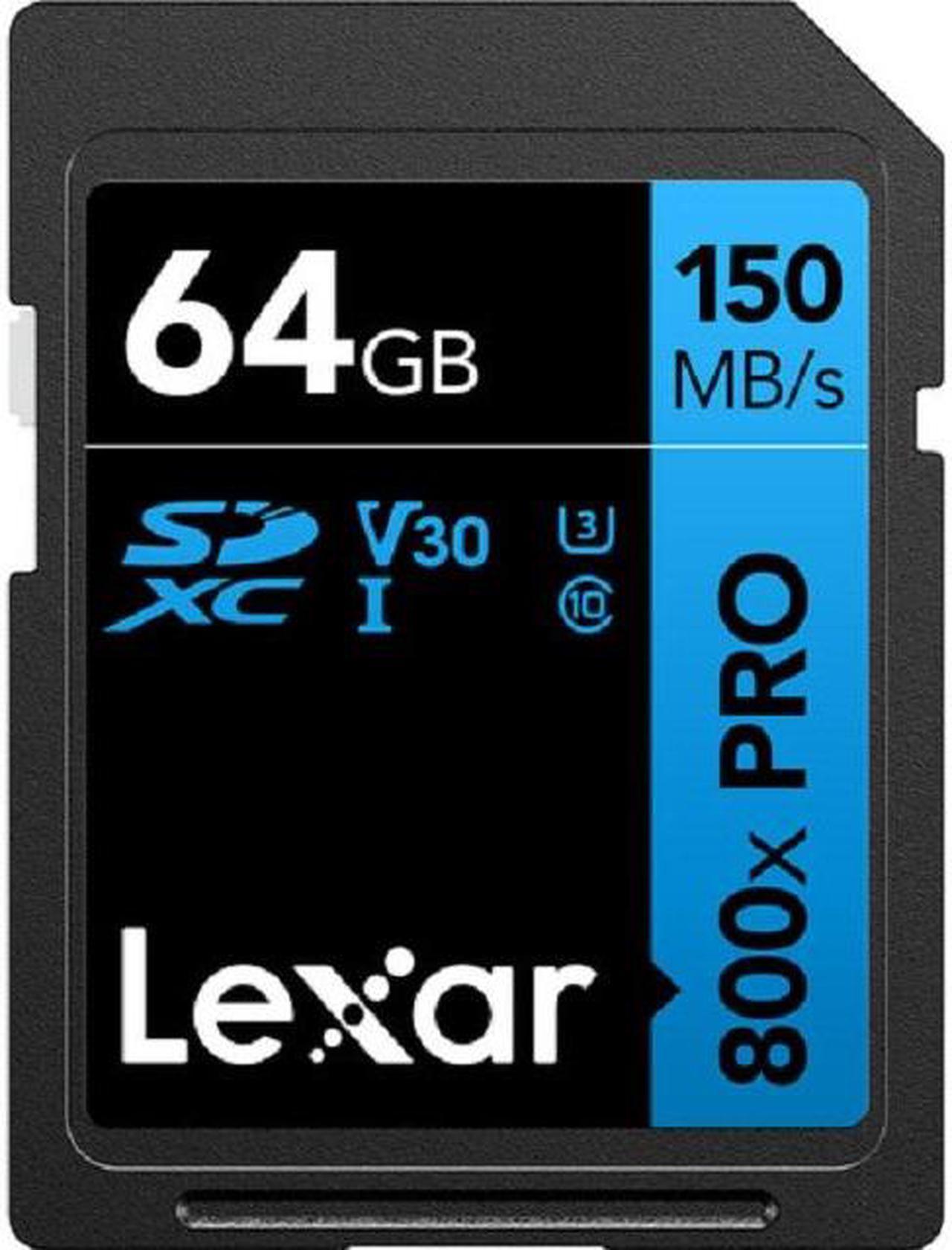 Lexar SD 800X UHS-I SD Memoery Card 64GB