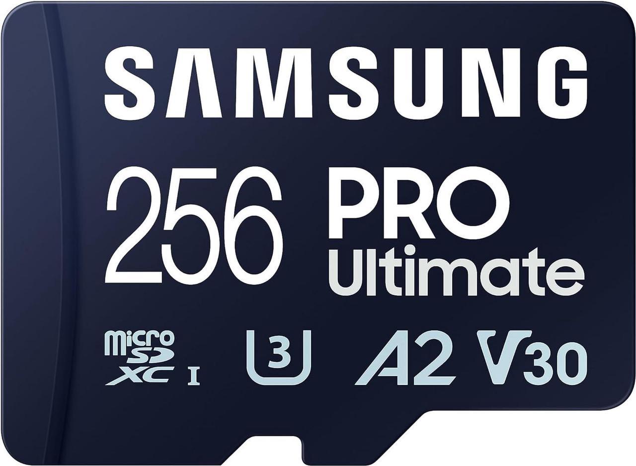 Samsung Micro SD PRO Ultimate 200MB/s + Adapter Flash Memory Card 256GB