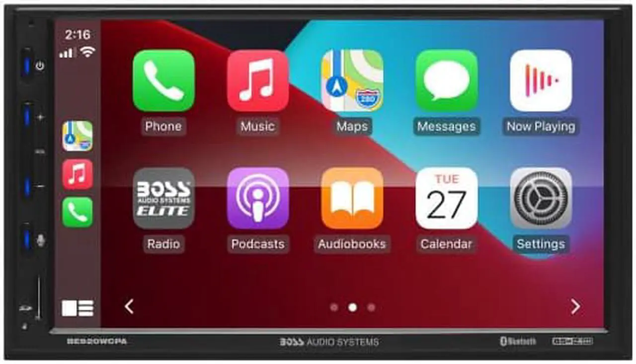 Main image of BOSS Audio Elite BE920WCPA 7" Wireless Apple CarPlay/Android A. 2-DIN Car Stereo