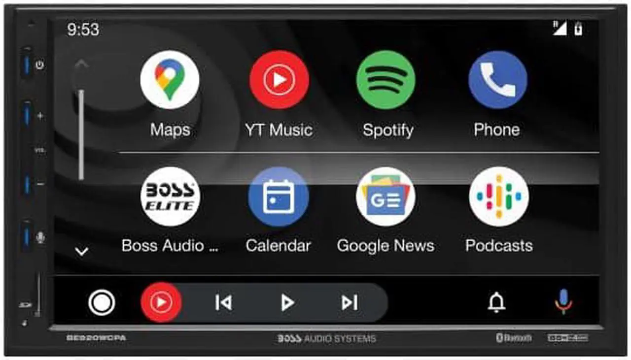 Alt view image 4 of 11 - BOSS Audio Elite BE920WCPA 7" Wireless Apple CarPlay/Android A. 2-DIN Car Stereo