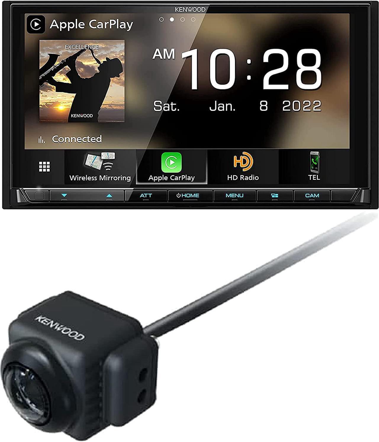 Main image of Kenwood DMX958XR eXcelon 2-DIN Wireless CarPlay/AA Receiver+ CMOS-740HD Camera