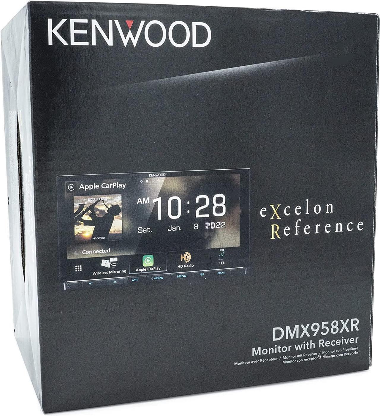 Alt view image 8 of 12 - Kenwood DMX958XR eXcelon 2-DIN Wireless CarPlay/AA Receiver+ CMOS-740HD Camera