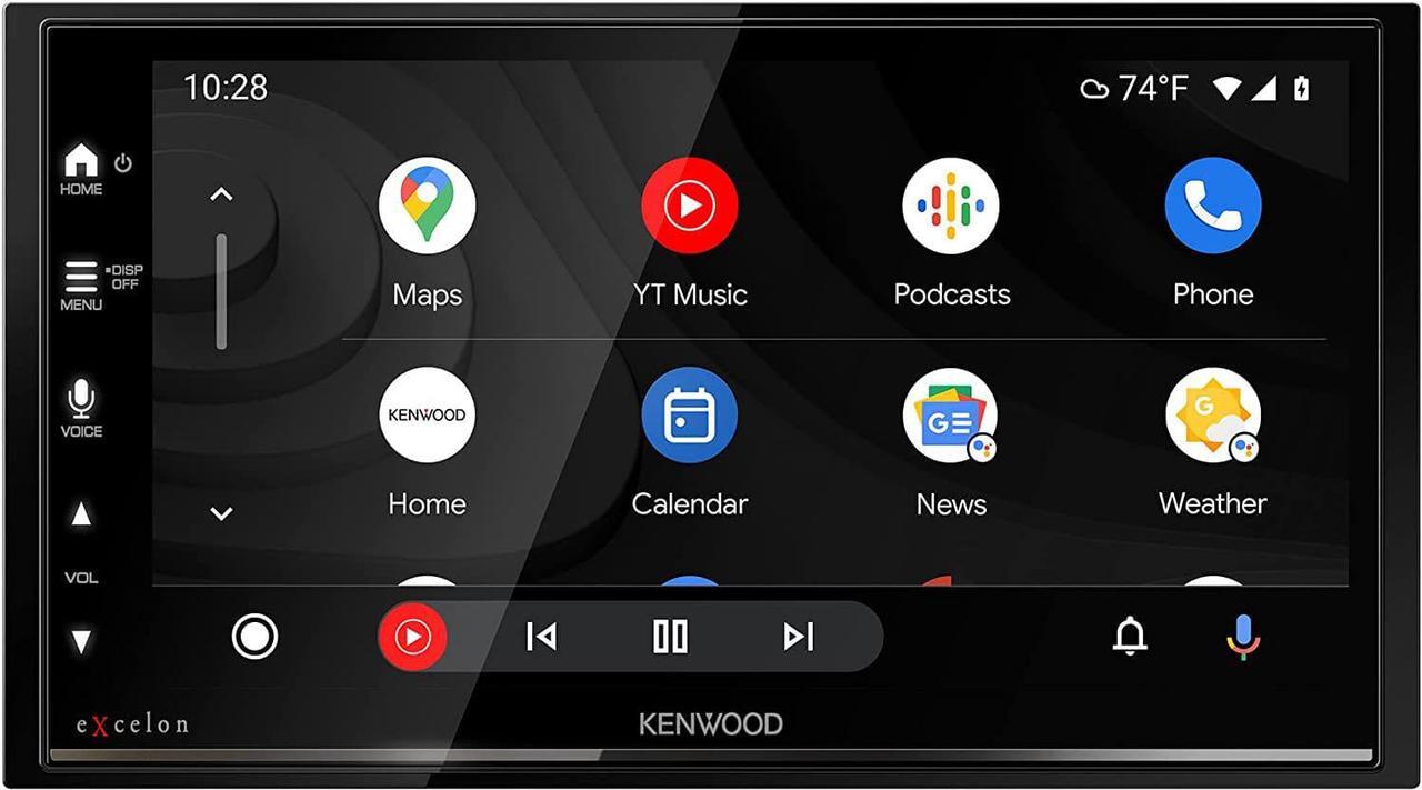 Alt view image 3 of 12 - Kenwood eXcelon DMX709S 2-DIN Car Stereo, Apple CarPlay/Android Auto, SXM Ready