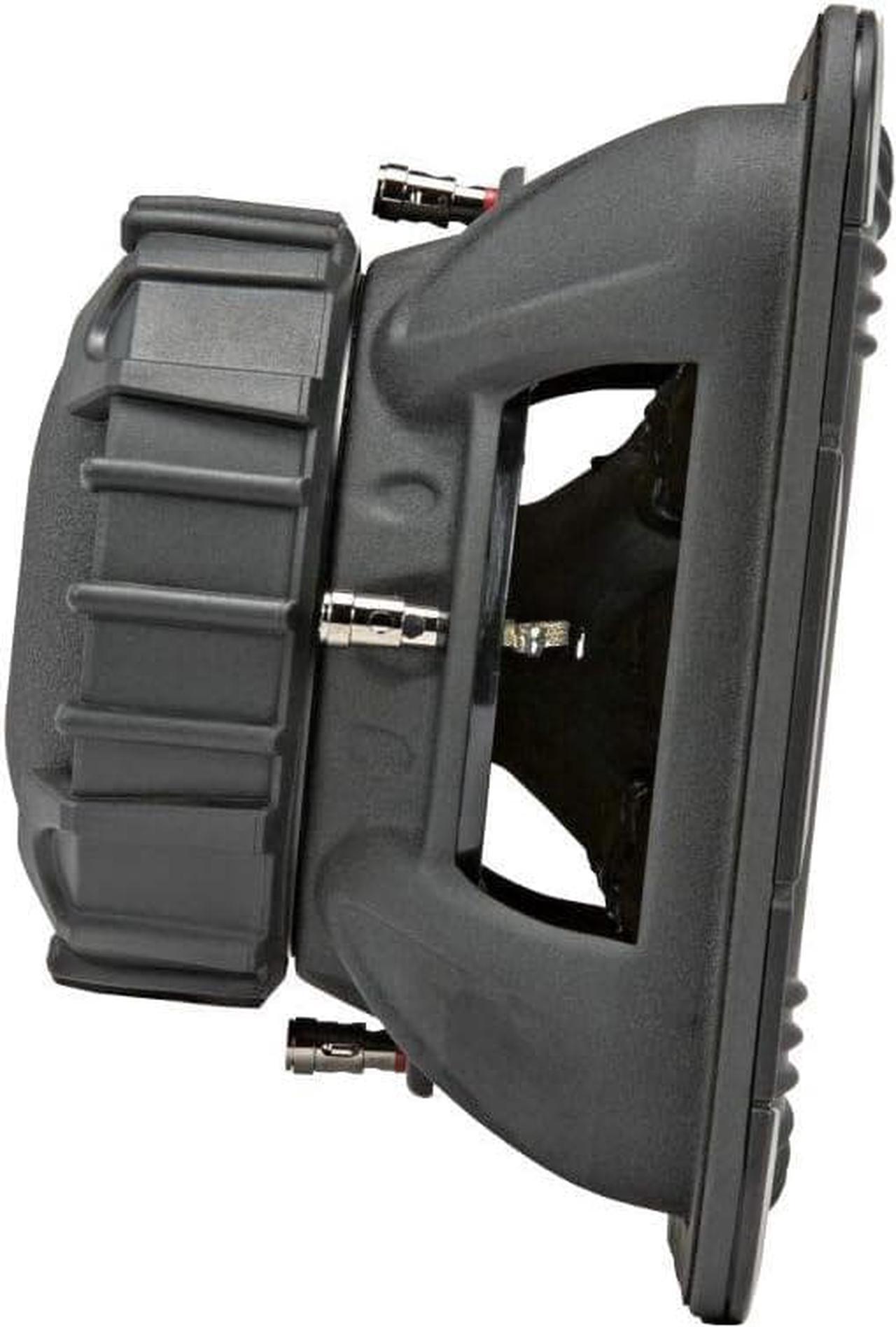 Alt view image 7 of 7 - Kicker 45L7R104 10" Car Audio Subwoofer, Solo-Baric DVC 4 Ohm 1000 W Square Sub