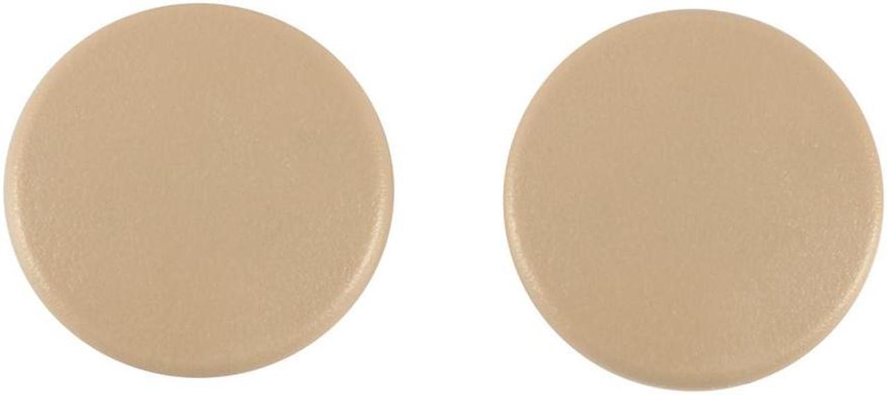 2Pcs Beige Rear Armrest Seat Bolt Cover Caps 15279689 For Chevrolet GMC Cadillac