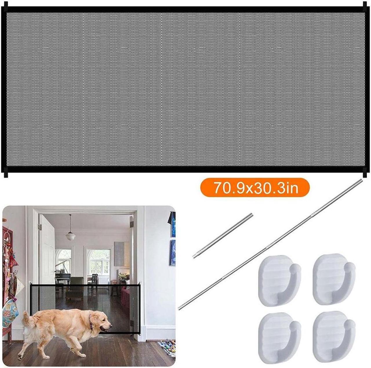 Baby Pet Dog Wide Retractable Mesh Net Home Kitchen Stairs Net