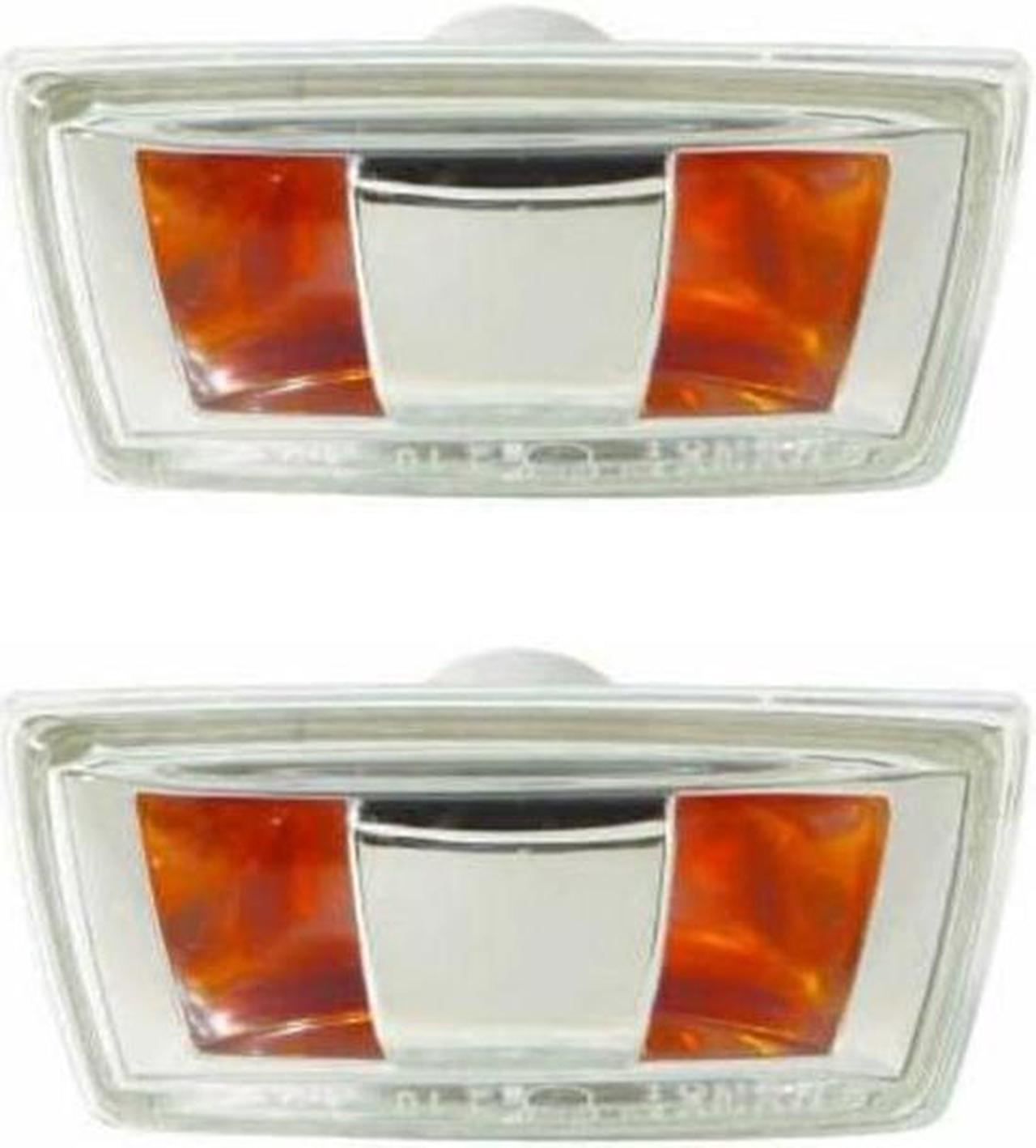 Yassdwbn Side Indicator Left Right Light Shell For Opel Astra H Corsa D