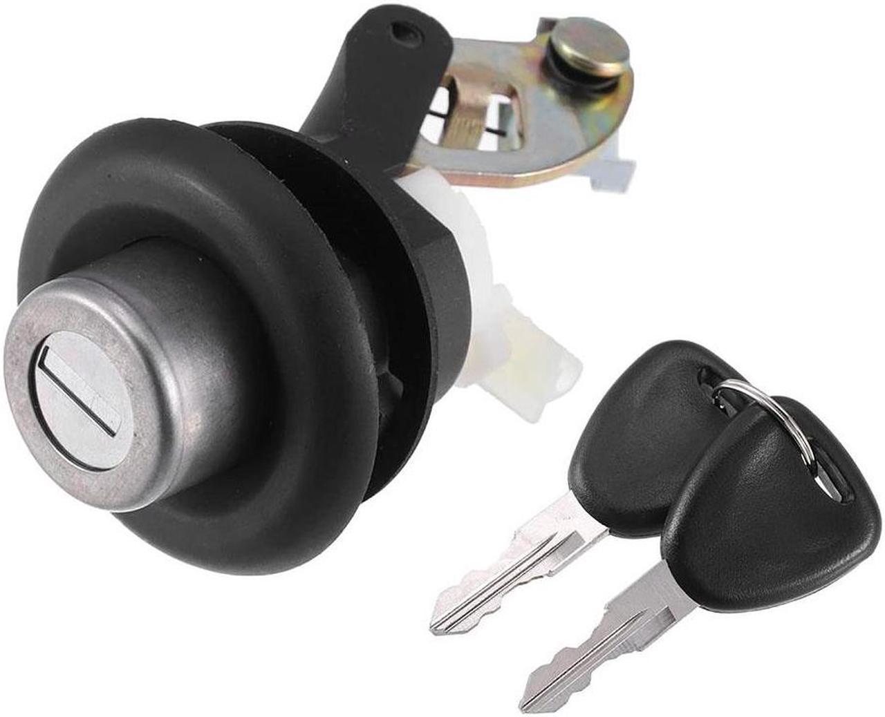 Yassdwbn Ignition Switch Lock Cylinder+2 Keys 6001550798 for Dacia Sandero Renault Logan