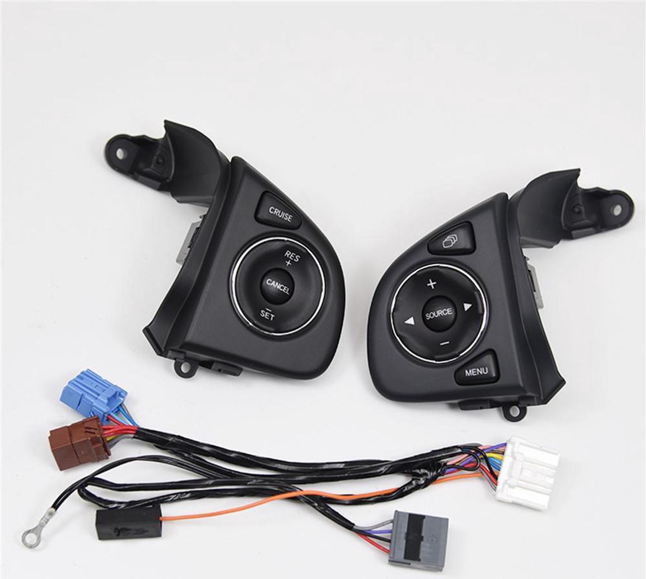 Yassdwbn Steering Wheel Multifunction Control Switch For Honda CRV Fit XRV 35880-T0A-A12