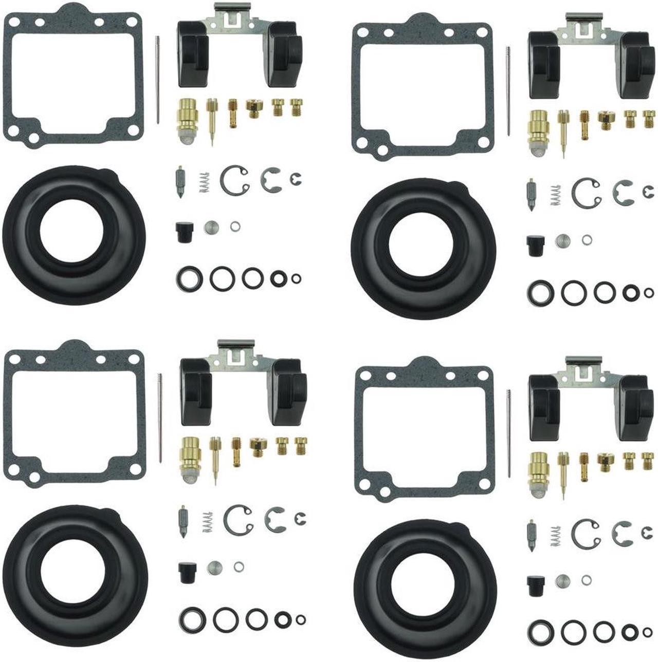 Yassdwbn 4 Sets Car Carburetor Repair kit For Suzuki GS850G GS850GL 1980-1983