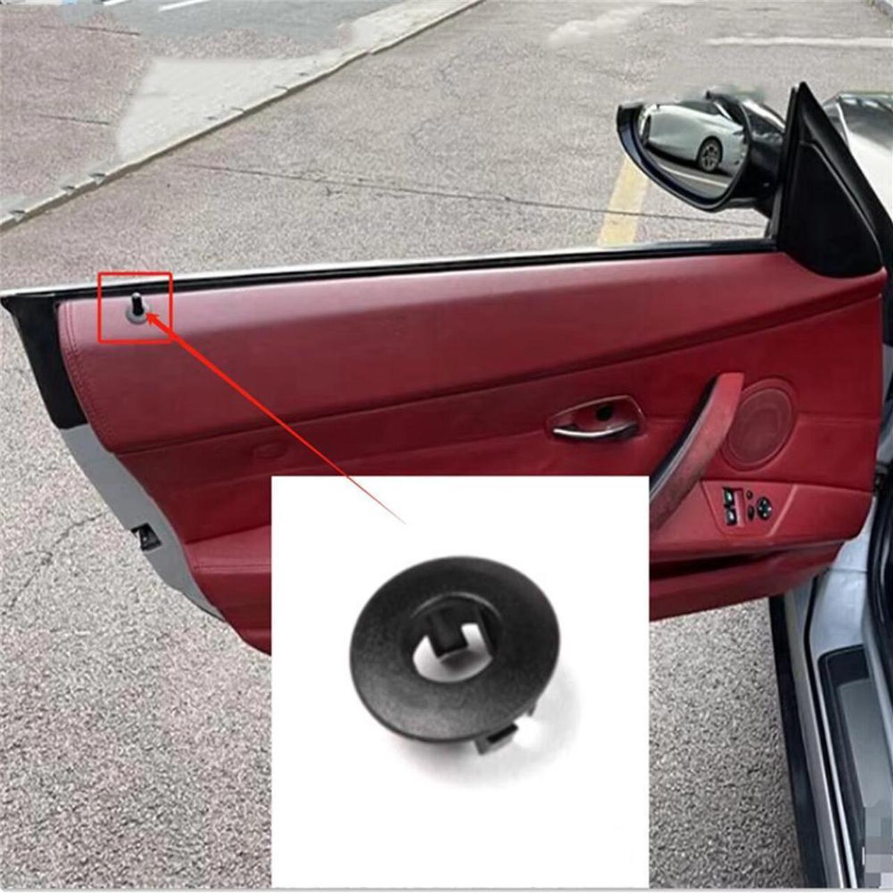 Alt view image 5 of 5 - Paiying 51417042868 Bezel Cover Surround Lock Knob NEW For BMW Z4 E85 E86