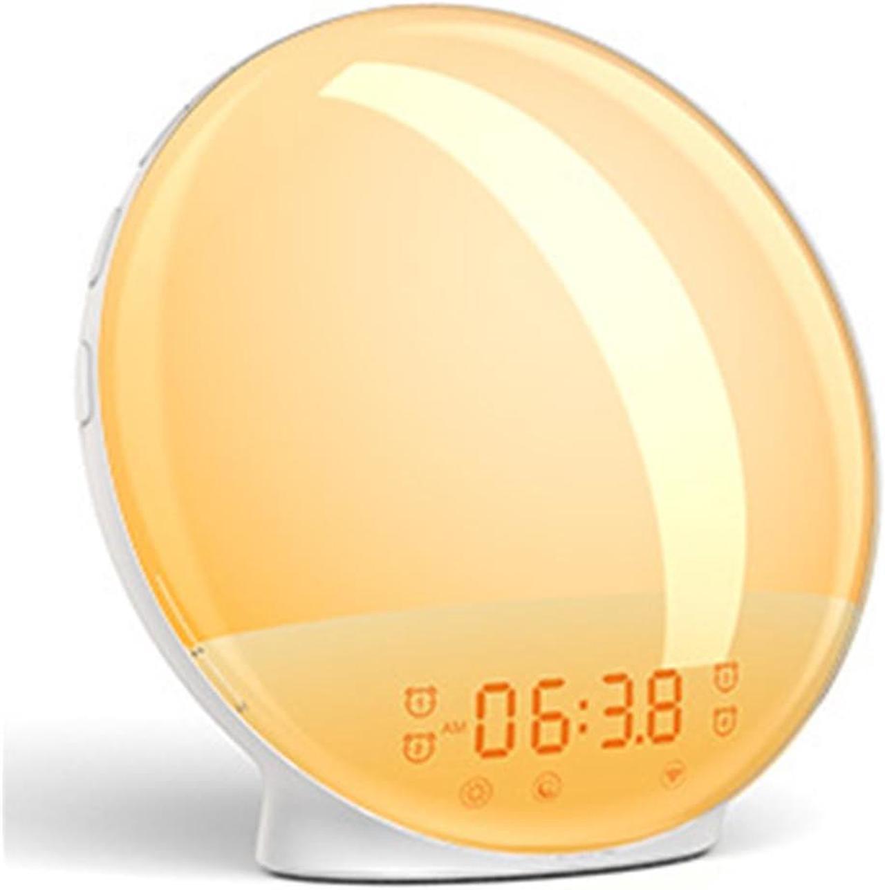 Wake Up Light Sunrise Alarm Clock Alarm Clocks with FM Radio