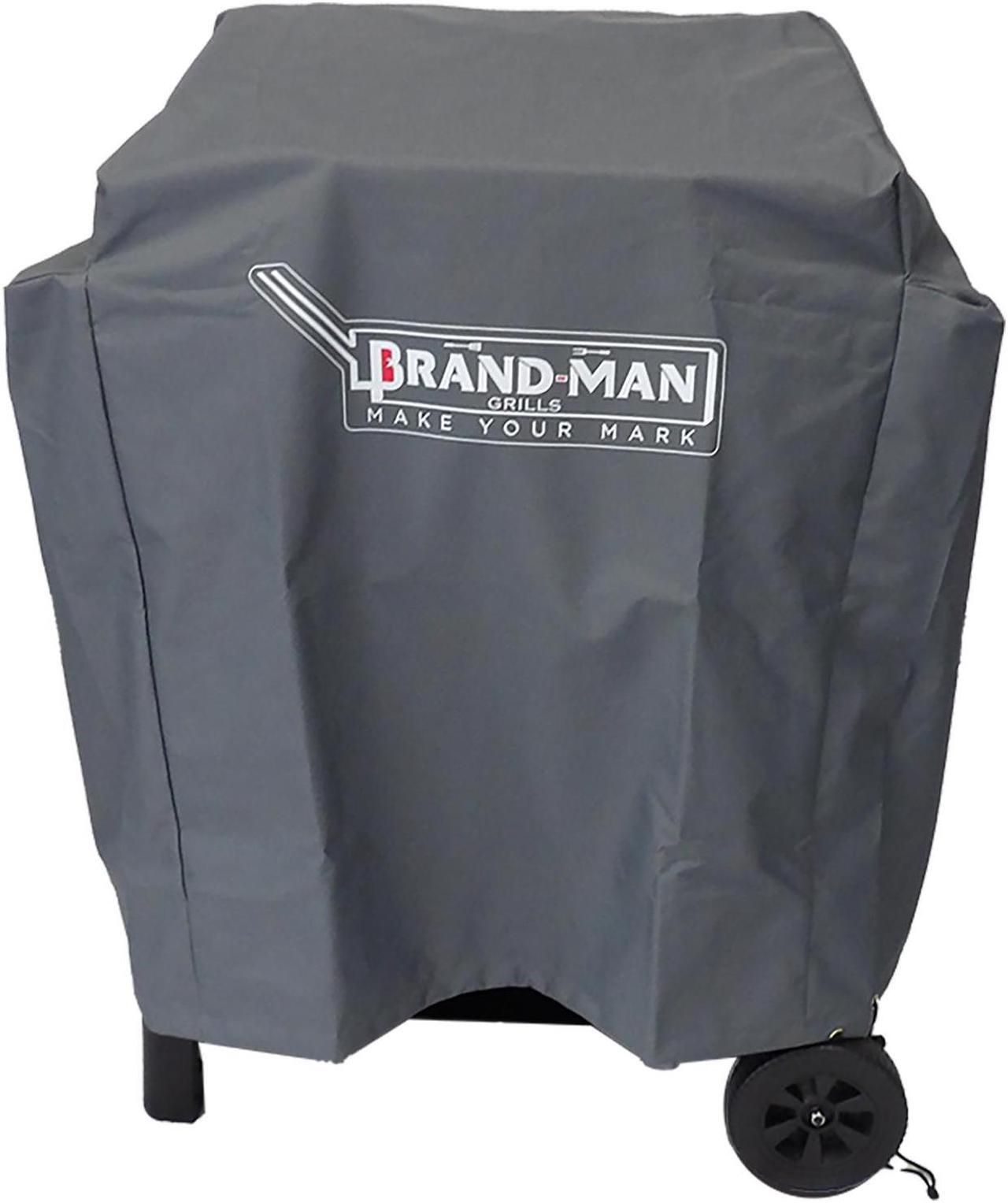 Main image of BBQ Grill Cover for Bronco2 3-Burner Gas Grill, Weatherproof by Brand-Man Grills