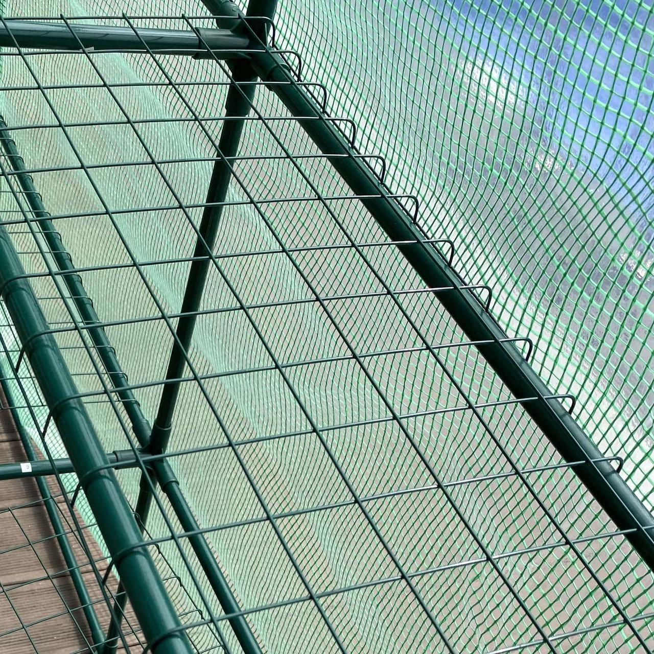 Alt view image 5 of 6 - Aukfa Walk-In Greenhouse Portable Indoor/Outdoor Mini 56 W, Green