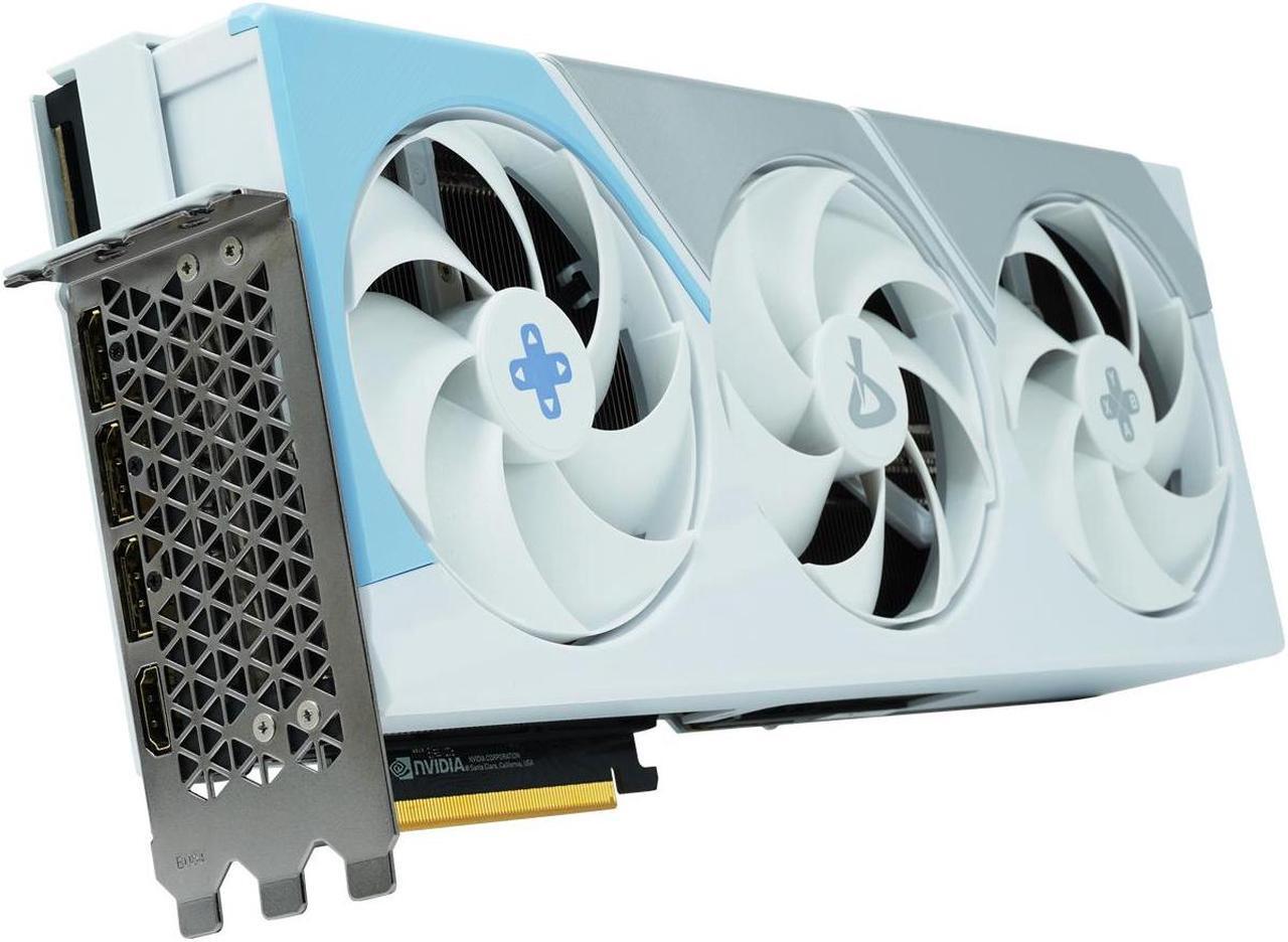 Alt view image 4 of 7 - Inno3D AX New GeForce RTX 4090 X3W 24G Video Card GDDR6X NVIDIA GPU 4NM 24GB 384Bit 12Pin 16384 CUDA Gamer Video Card