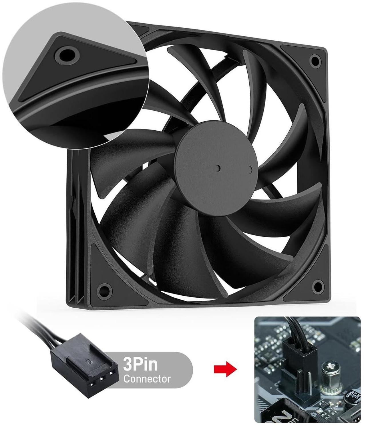 Alt view image 7 of 7 - DARKROCK Classico Max Storage Master E-ATX Computer Case with 7x120mm Black Fan, 10 x3.5 HDD+3 x2.5 SDD USB 3.0 Ready, 360mm Radiator Supported, Vertical Slots for GPU Vertically Mount - Black