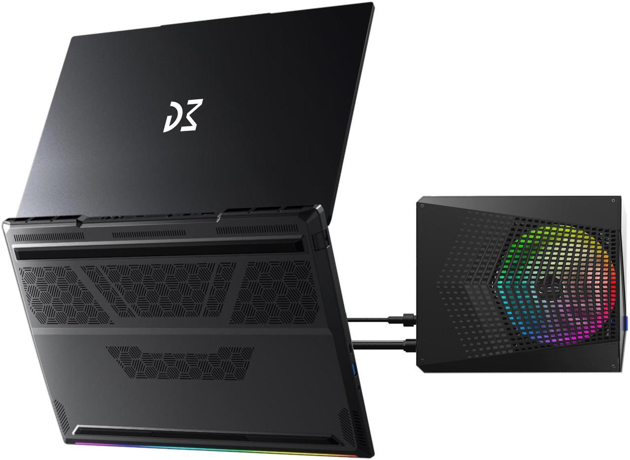 Alt view image 2 of 7 - Dream Machines - RX5080-16NA26 - Ultra 9-275HX/16" mini-LED (2560 x 1600) QHD+ 300Hz/RTX 5080/175W TGP/1TB M.2 SSD Gen4/32 GB with Multi-Color Per-key RGB full size keyboard & Liquid Cooling Box
