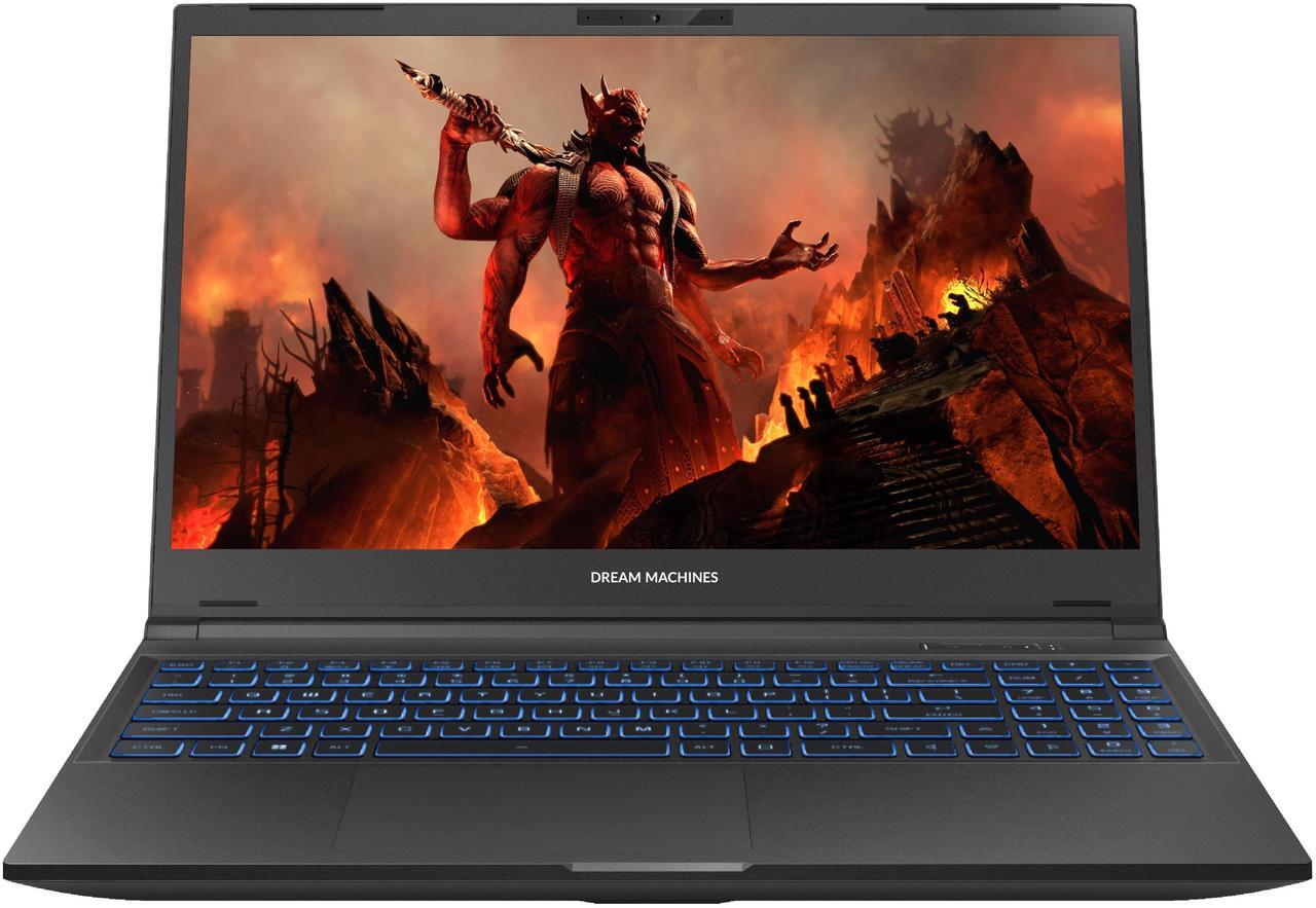 Main image of Dream Machines RG3050-15NA60 - Intel 12th Gen i7-12650H, Nvidia RTX 3050, 15.6" 144Hz FHD (1920x1080), 512GB M.2 PCIe SSD, 16 GB (2x8 GB DDR4), Multi-Color Illuminated Keyboard