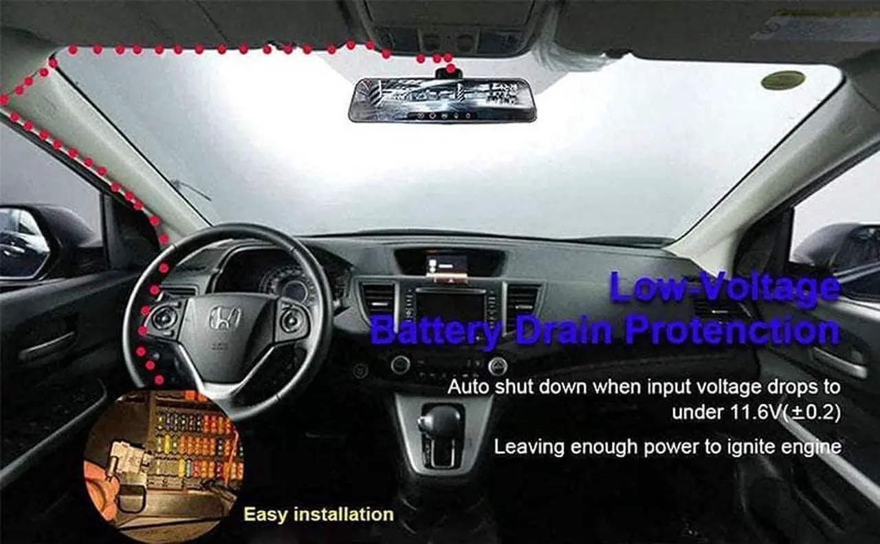 Alt view image 2 of 2 - WOLFBOX Dedicated Type-C Port Hardwire Kit for D07 Dash Cam Parking Monitor