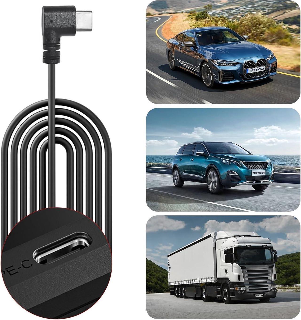Alt view image 4 of 6 - REDTIGER Dash Cam Acc Multi-Size Hardwire Kit with Voltage Indicator for Dash Camera, USB C Power Port, 24H Parking Monitoring with Low Voltage Protection