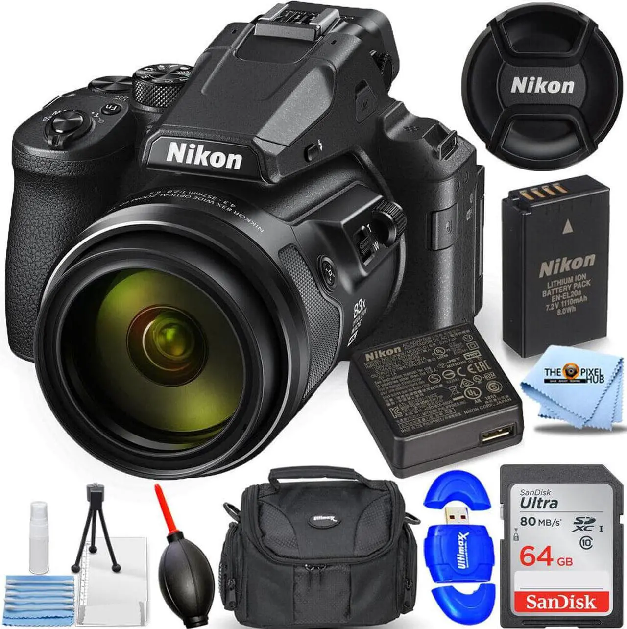 Main image of Nikon COOLPIX P950 Digital Camera 26532 - 7PC Accessory Bundle