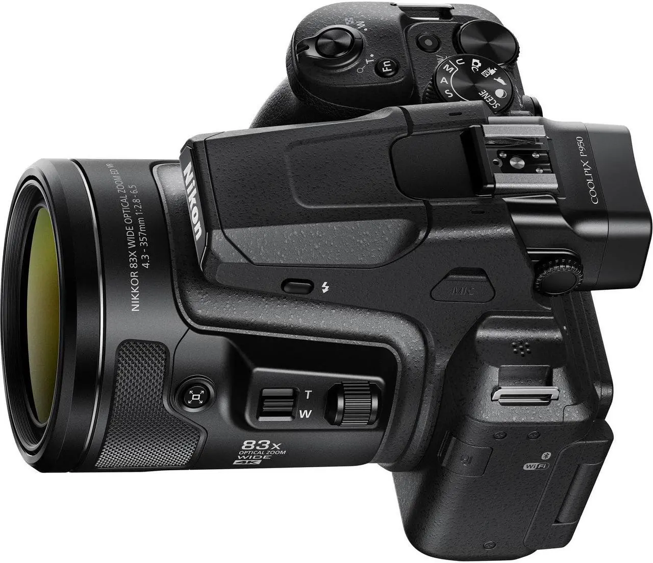 Alt view image 6 of 7 - Nikon COOLPIX P950 Digital Camera 26532 - 7PC Accessory Bundle