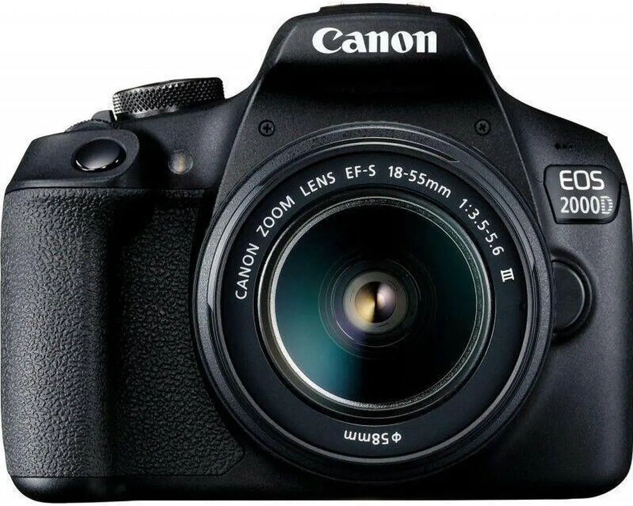 Alt view image 2 of 5 - Canon EOS 2000D / Rebel T7 with EF-S 18-55mm III Lens + Sandisk Ultra 32GB SD