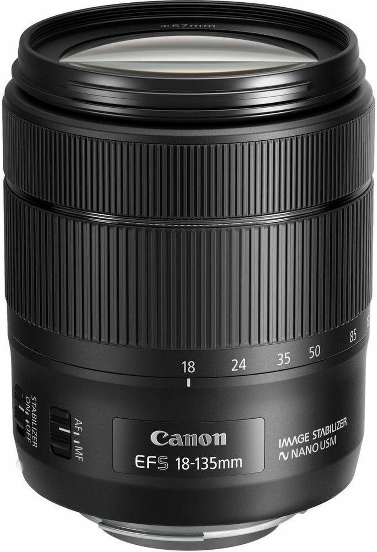Main image of Canon EF-S 18-135mm f/3.5-5.6 IS USM Lens (Black) New in White Box