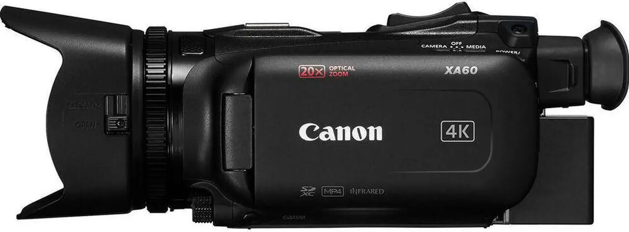Alt view image 5 of 5 - Canon XA60 Professional UHD 4K Camcorder 5733C002 - 14PC Accessory Bundle