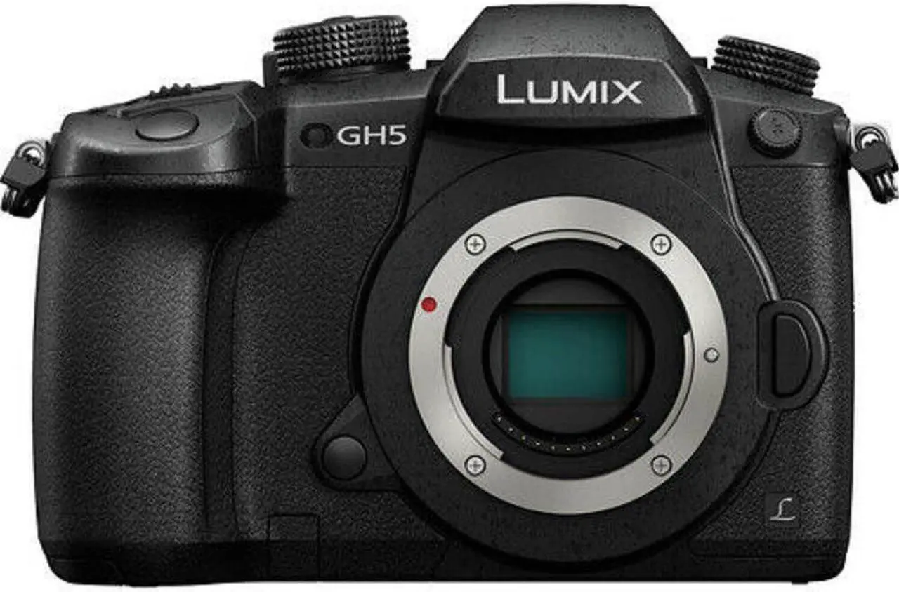 Alt view image 2 of 5 - Panasonic Lumix DC-GH5 Mirrorless Micro 4/3 Digital Camera - 32GB Bundle